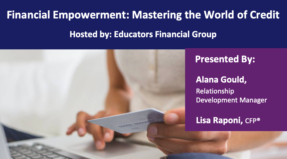 Financial Empowerment Workshop Banner